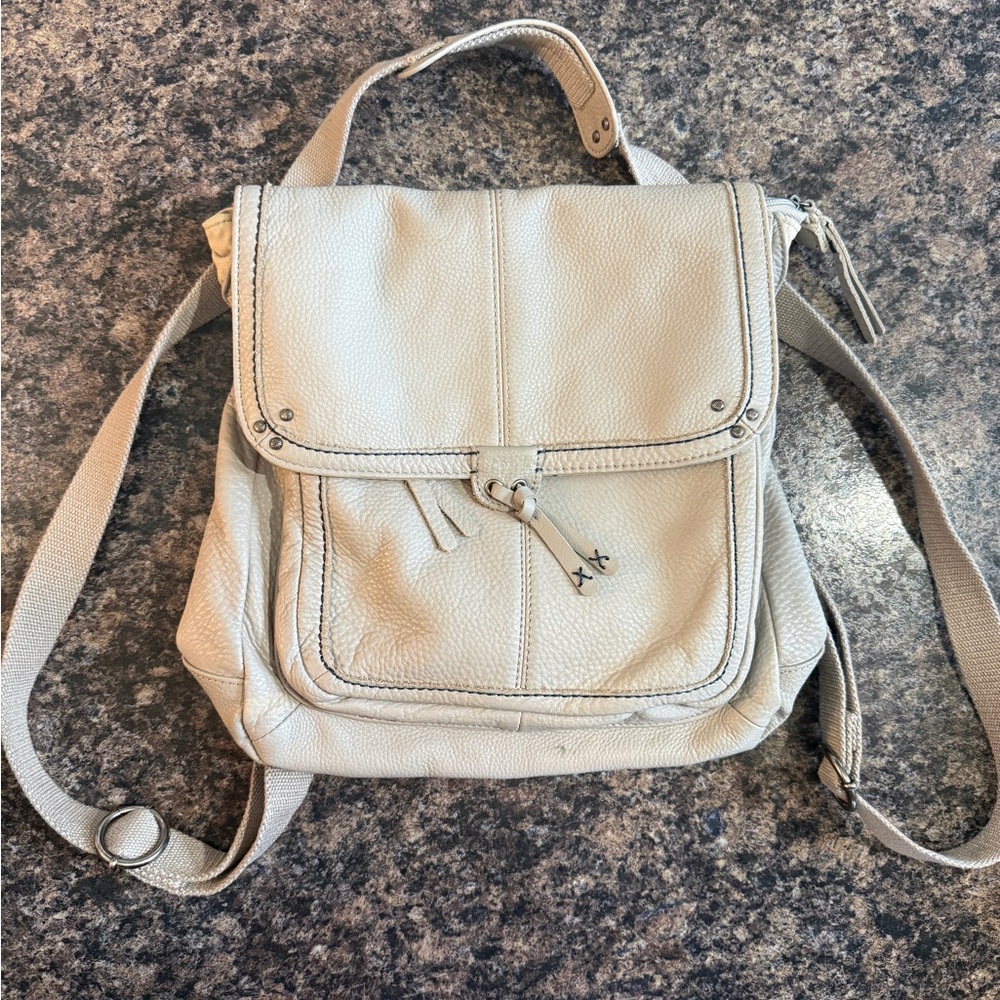 The Sak Leather Crossbody Backpack - Women's Everyday Bag